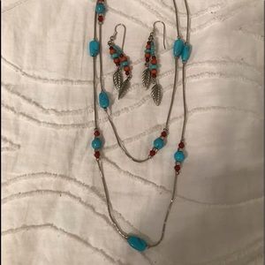 Necklace and Earrings set